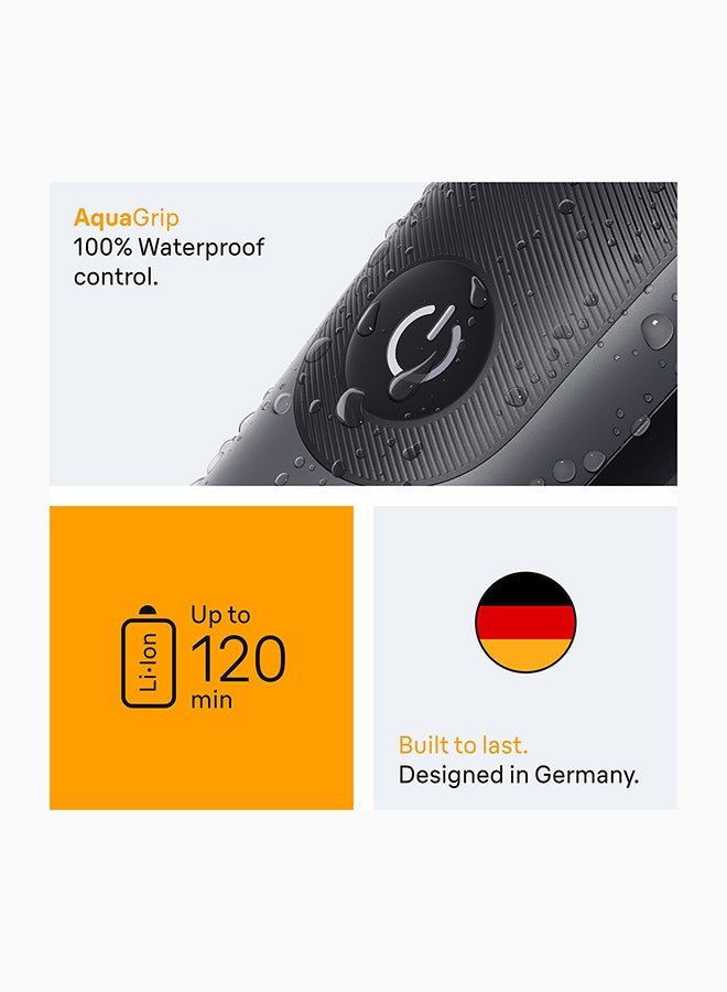 براون Series 5 All-in-One Grooming Kit, 7-in-1 Unlimited Head-to-Toe Styling - AIO 5520 Dark Grey 10.5 x 6 x 25.2cm - Image 5