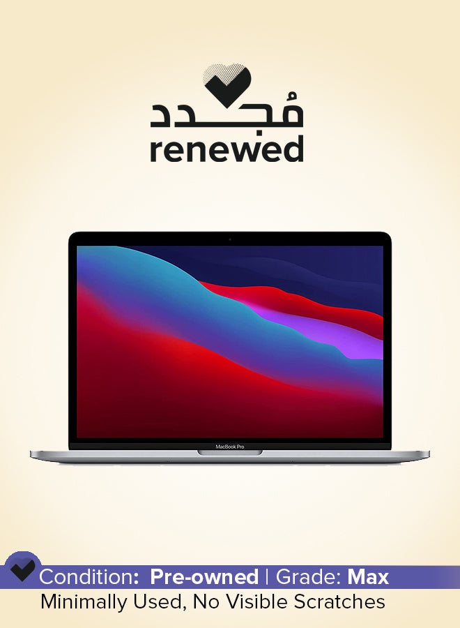 ابل  Renewed - MacBook Pro A1707 Laptop With 15.4-Inch Full HD Display, Core i7-7820H Processor/16GB RAM/512GB SSD/AMD Radeon Pro 560/macOS English Space Grey - Image 1