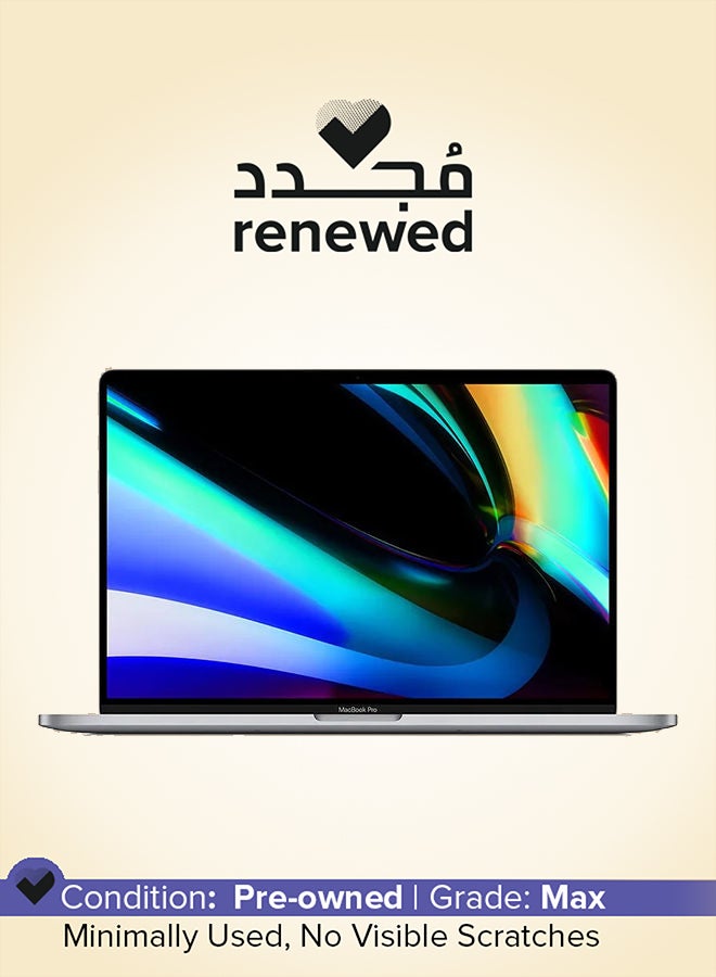 Apple Renewed - MacBook Pro A2141 (2019) Laptop With 16-Inch  Display, Core i7-9750H Processor/16GB RAM/256GB SSD/AMD Radeon Pro 5300M English Space Grey - Image 1