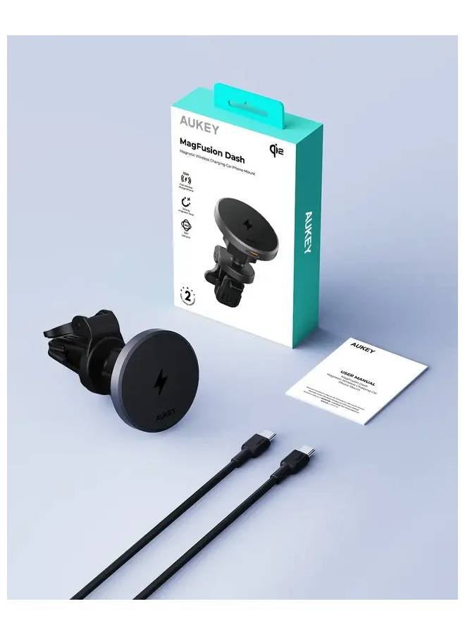 حامل هاتف AUKEY MagFusion Dash Qi2 للشحن اللاسلكي HD-MC13 أسود - https://f.nooncdn.com/p/pnsku/N70289566V/45/_/1771169214/7f84c7ed-24dc-41bf-9e30-5c4248f92263.jpg