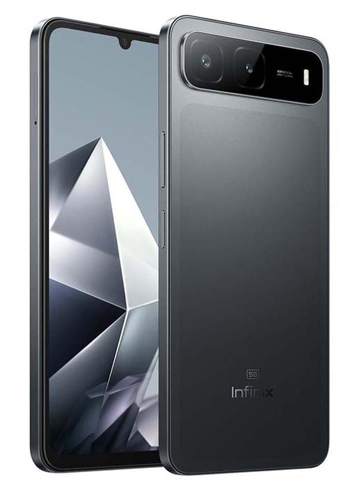 Infinix Hot 60i Dual SIM Sleek Black 8GB+8GB RAM 256GB 5G - Global Version - Image 1