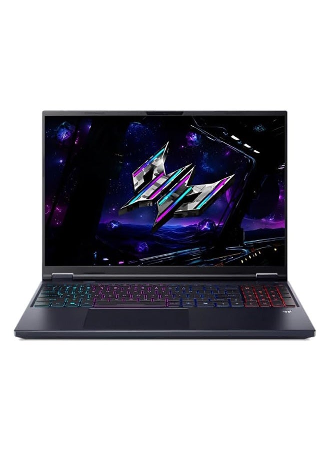 أيسر لابتوب الألعاب Predator Helios Neo 16 AI بمعالج Intel Ultra 9-275HX (24 نواة، 13 TOPS AI)، 16GB DDR5 RAM، 1TB SSD، 8GB GDDR7 NVIDIA GeForce RTX 5070، 16" 180Hz - ويندوز 11 برو، أسود - Image 1