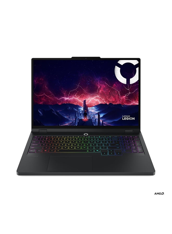 Lenovo Legion Pro 5 16ADR10 Gaming Laptop, 16" WQXGA OLED 165Hz Display, AMD Ryzen 7 8745HX, 24GB DDR5 RAM, 1TB SSD, NVIDIA GeForce RTX 5060 8GB, RGB Backlit ENG Keyboard, Win 11 English black - Image 2