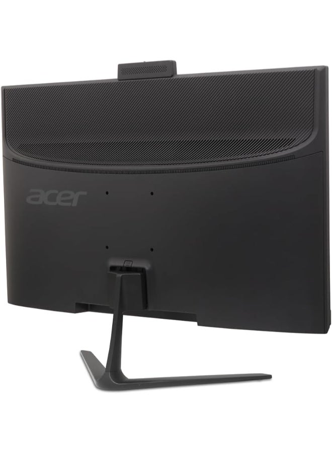 أيسر Aspire C24 AIO Desktop | 23.8" Full HD IPS 120Hz Display | Intel Core i3-1305U | Intel UHD Graphics | 8GB DDR4 | 512GB PCIe SSD | Wi-Fi 6 | USB Keyboard & Mouse English Black - Image 5