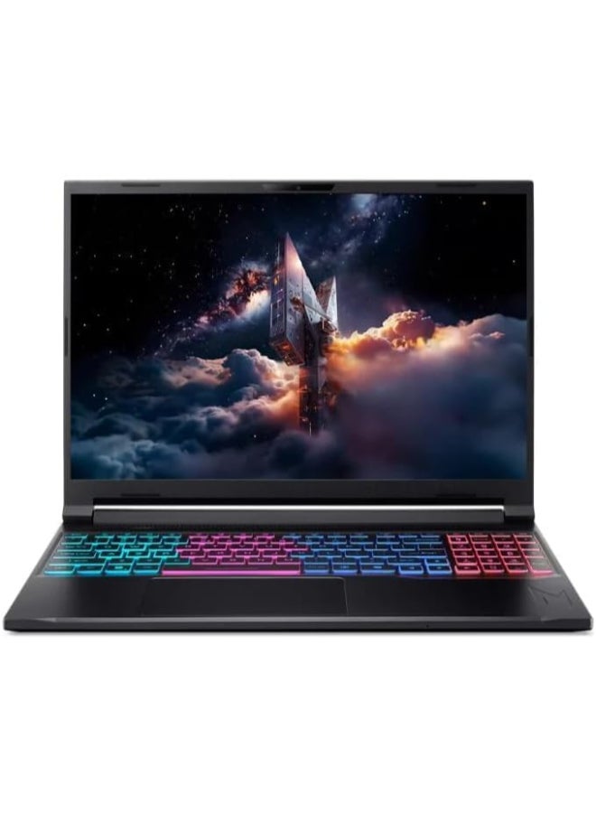 Acer Nitro V16S Slim Gaming Laptop 14th Gen Intel Core 9-270H 14 Cores Upto 5.8GHz/16GB DDR5 RAM/1TB SSD/8GB NVIDIA®GeForce®RTX 5070/16" WQXGA IPS 180Hz/W11 (Upgraded)/WiFi-6/RGB KB/Black English black - Image 1
