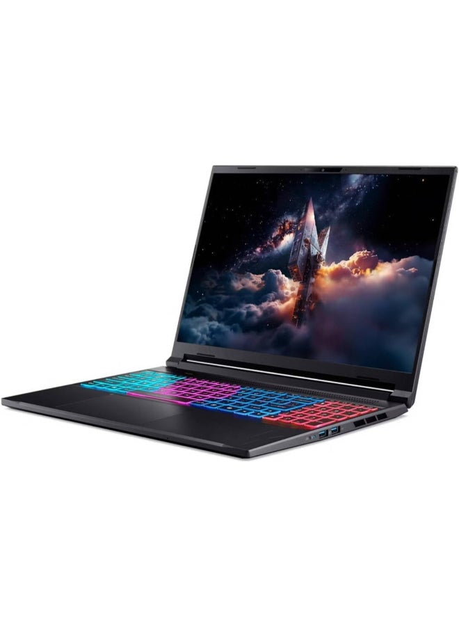 Acer Nitro V16S Slim Gaming Laptop 14th Gen Intel Core 9-270H 14 Cores Upto 5.8GHz/16GB DDR5 RAM/1TB SSD/8GB NVIDIA®GeForce®RTX 5070/16" WQXGA IPS 180Hz/W11 (Upgraded)/WiFi-6/RGB KB/Black English black - Image 2