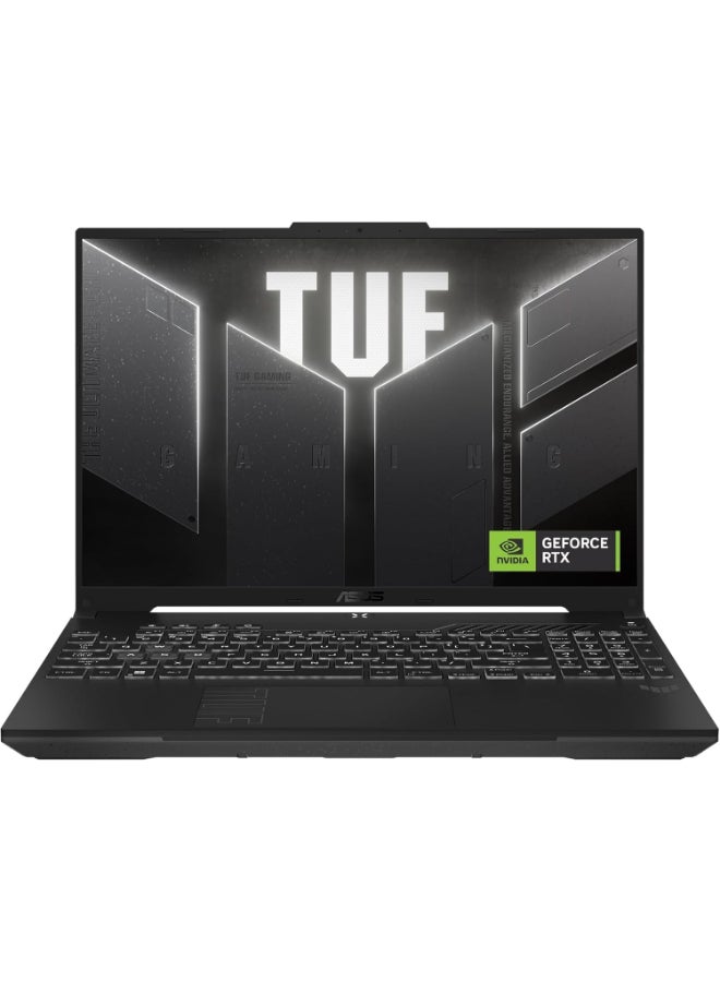 TUF F16 FX607VJ-RL029, INTEL CORE 5-210H, 32GB RAM, 1TB SSD, NVIDIA GEFORCE RTX 3050-6GB,16 INCHES FHD WINDOWS11 HOME, ENGLISH KEYBOARD, MECHA GRAY English black