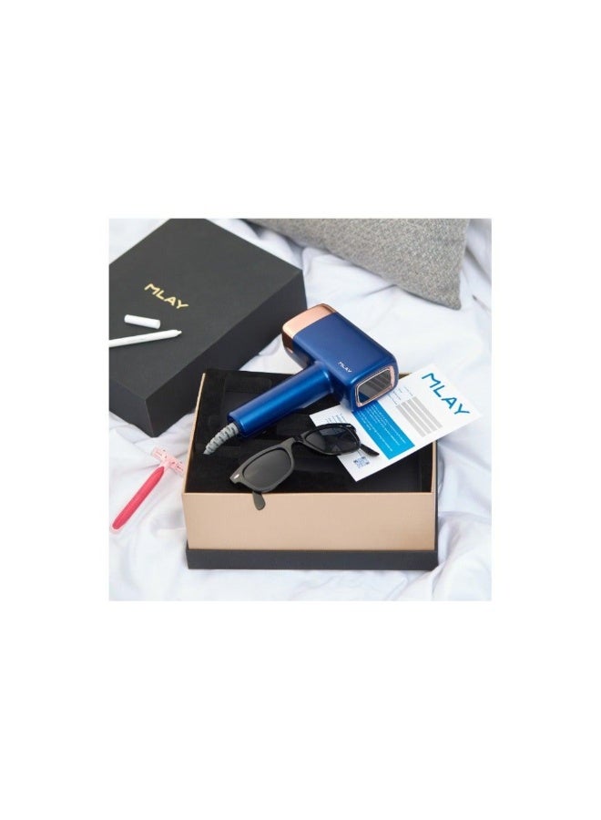 Mlay T14A Hair removal - Skin Rejuvenation - Acne Treatment -Marine Blue Marine Blue - Image 5