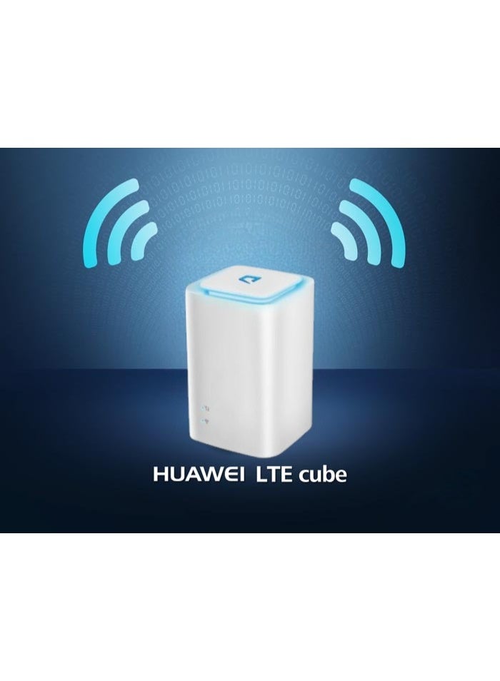 Mobily 4G LTE Cat4 | Download speed: Up to 150 Mbps - Upload speed: Up to 50 Mbps (2.4 GHz only) | Connected Up to 32 devices | Micro-Sim Slot |  "Supports MOBILY Network Only" -E5180s - 926 - White - Image 5