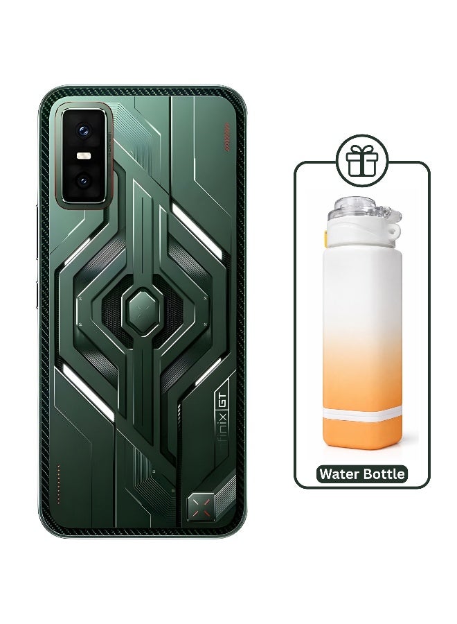 إنفينيكس GT 30 Dual SIM Pulse Green 8GB RAM 256GB 5G + Infinix Water Bottle - Middle East Version - Image 1