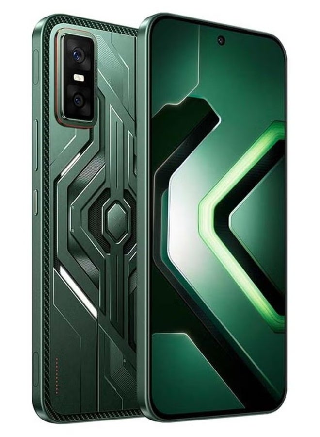 إنفينيكس GT 30 Dual SIM Pulse Green 8GB RAM 256GB 5G + Infinix Water Bottle - Middle East Version - Image 2