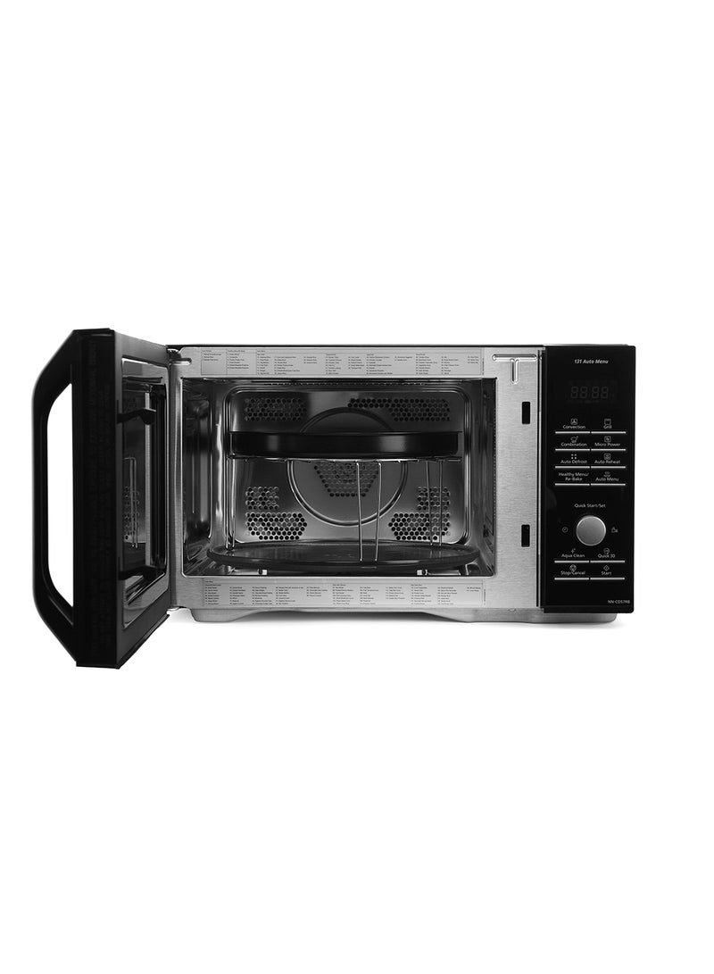 Panasonic Microwave Oven, 4 in 1 Convection Inverter Technology 29 L 1300 W NN-CD57RBSTK Black - Image 4