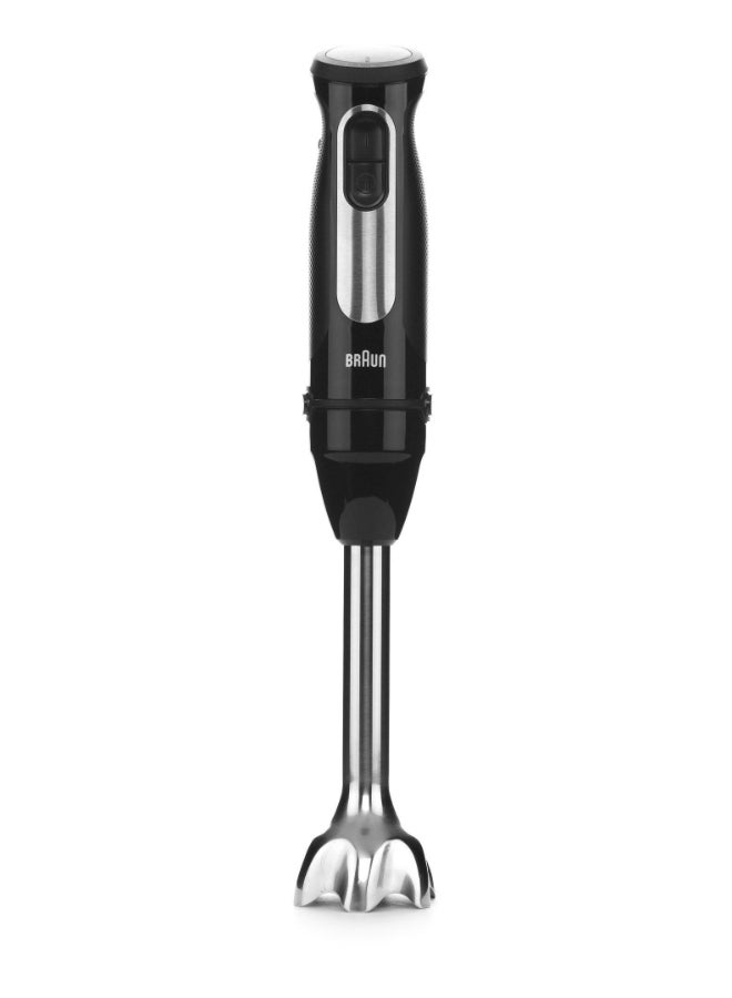 براون Multi Quick 5 Pro, Hand Blender with Food Processor, 1000W MQ55755MBK Black/Silver - Image 2