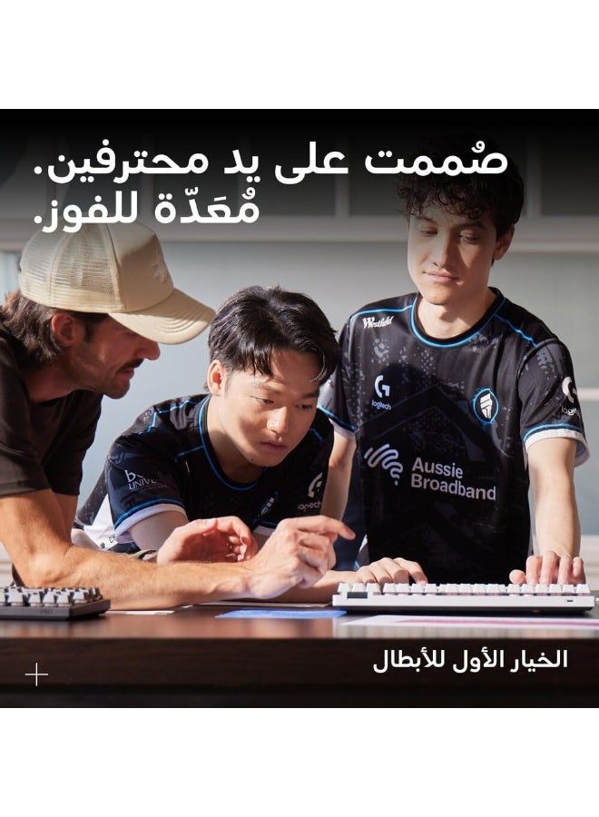 لوجيتيك ماوس الألعاب اللاسلكي Logitech G PRO X SUPERLIGHT 2c، ماوس مدمج بوزن 53 جرام مع 5 أزرار قابلة للبرمجة، شحن USB-C، مستشعر 44K DPI، حتى 8 كHz للتصويت للكمبيوتر/ماك - أسود - Image 3