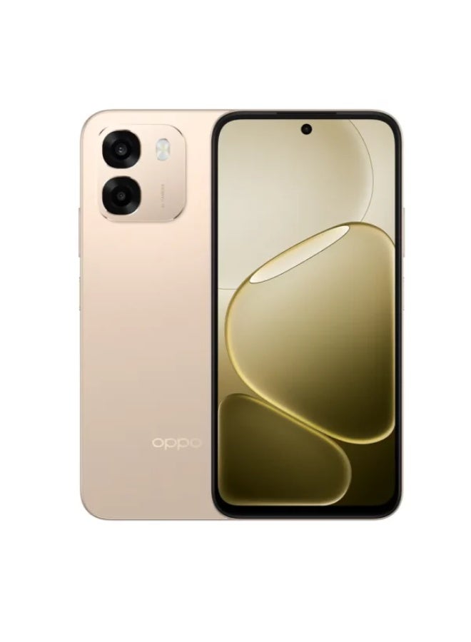 أوبو A6 Dual SIM  4GB RAM 128GB Aurora Gold 4G-Middle East Version - Image 1