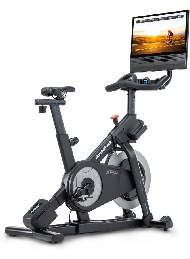 NordicTrack X24 Bike with 24" Touchscreen and iFIT Technology - Image 1