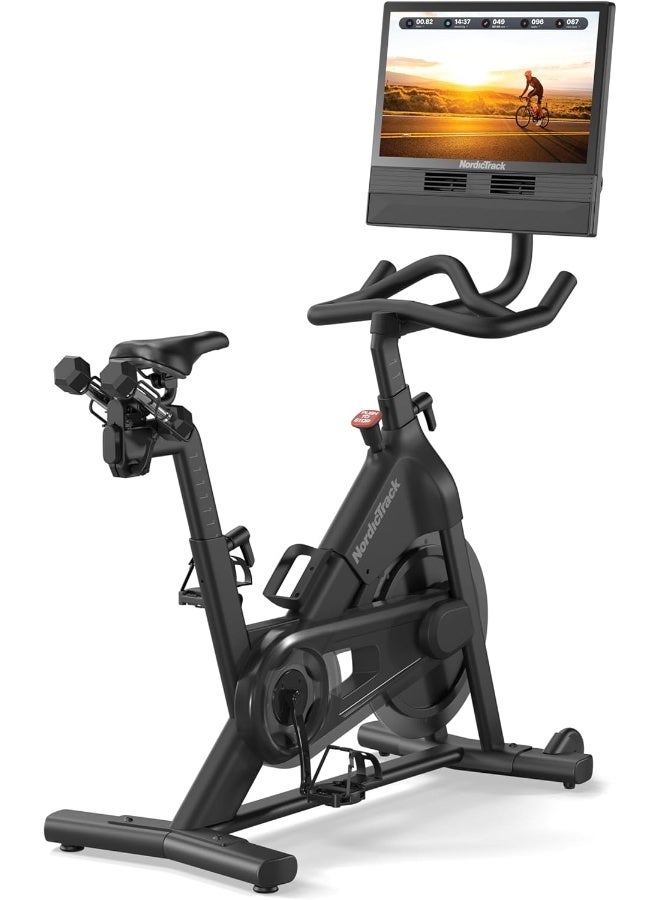 NordicTrack Studio 24 Exercise Bike with 24" Touchscreen and iFIT Membership - Image 1
