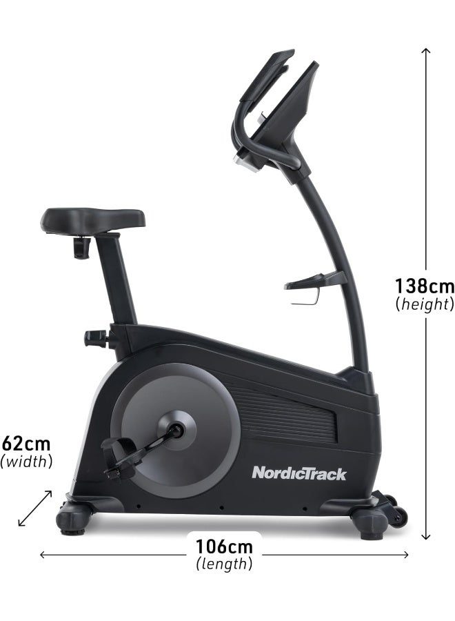 NordicTrack NTEX77025-INT Gx Bikes Gx Le Upright Exercise Bike - Black - Image 1