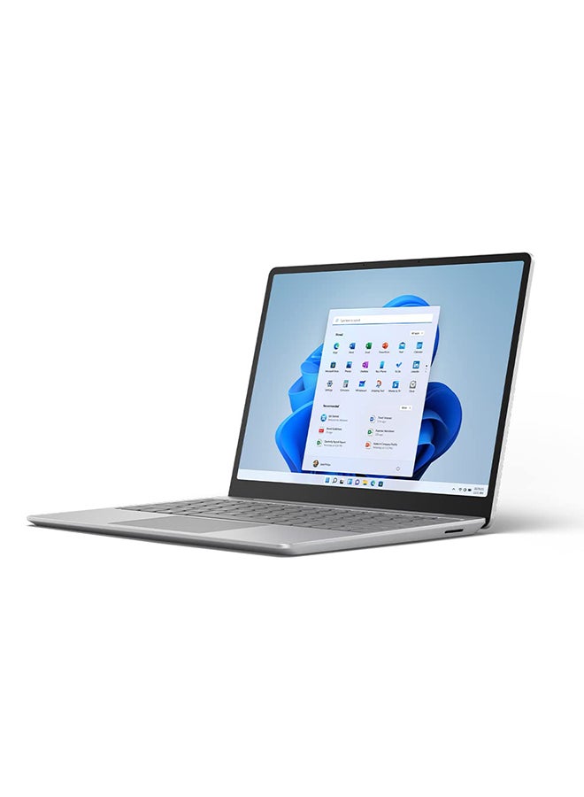 مايكروسوفت Renewed - Surface Laptop Go 2 With 12.4-Inch Display,Intel Core i5 Processor/11th Gen/8GB RAM/256GB SSD with Finger Print English silver - Image 3
