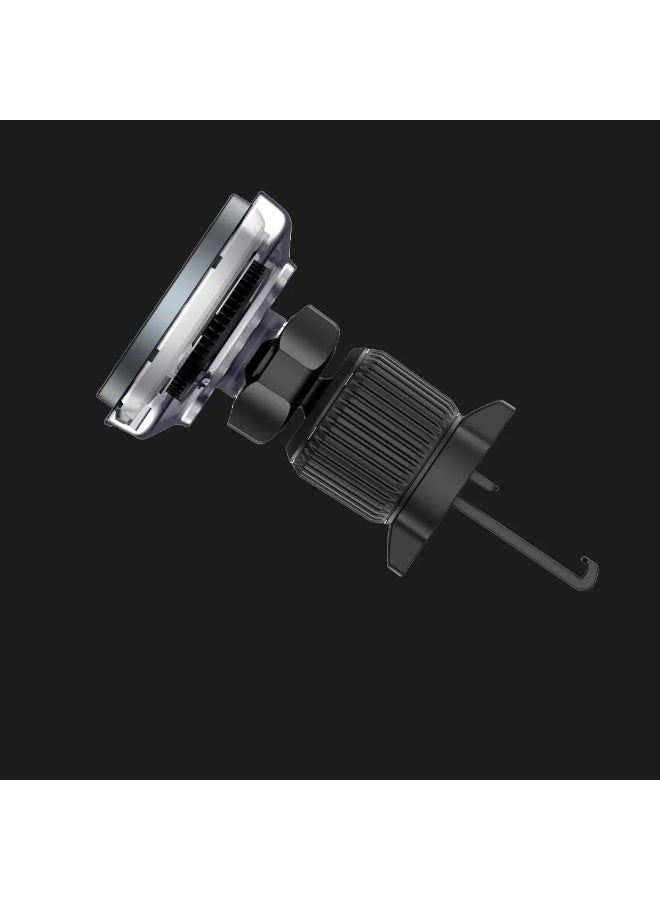 WIWU Aurora Wireless Car Charger CH-324 Qi 2.0 - Black - Image 5