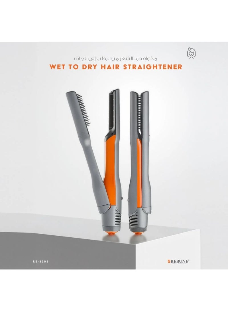 REBUNE Hot Air Hair Straightener RE-2202 - Image 4