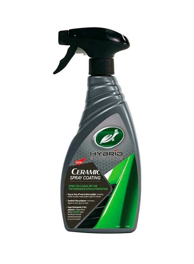 Turtle wax Ceramic Wax Spray Coating – Hydrophobic Formula, High Gloss Shine, Long-Lasting Protection, Easy Spray & Wipe Car Polish - Image 1