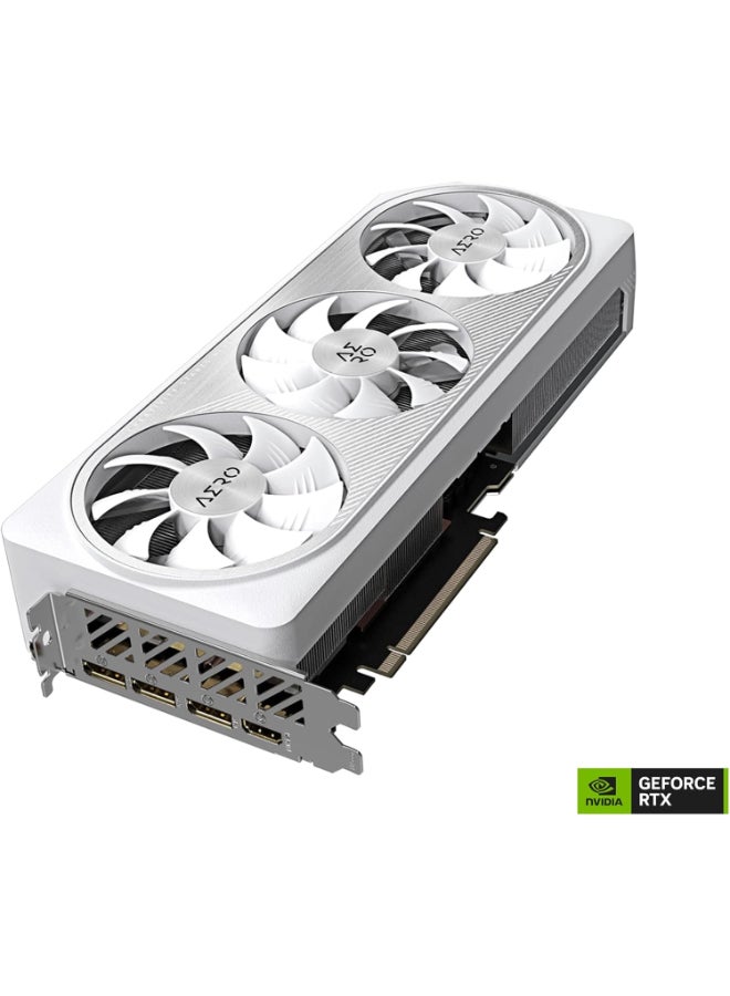 GIGABYTE GeForce RTX 4070 Ti AERO OC V2 12G Graphics Card, 3X WINDFORCE Fans, 12GB 192-bit GDDR6X, GV-N407TAERO OCV2-12GD Video Card - Image 5