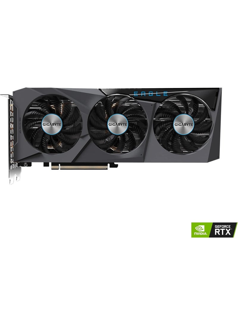 GIGABYTE GeForce RTX 3060 Ti Eagle OC D6X 8G Graphics Card, 3X WINDFORCE Fans, 8GB 256-bit GDDR6X, GV-N306TXEAGLE OC-8GD Video Card - Image 2