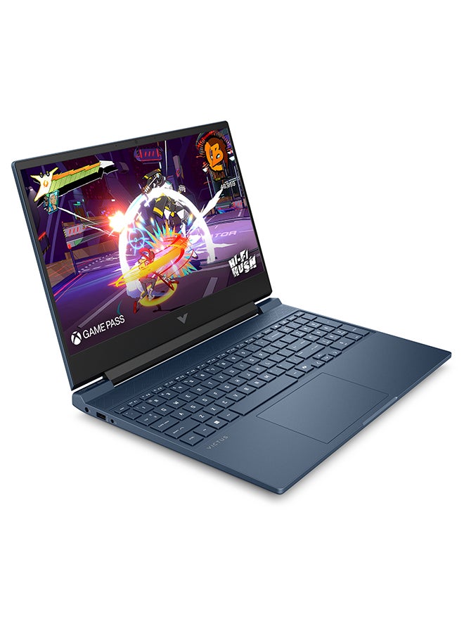 HP Victus 15-fa2011nx Gaming Laptop With 15.6 Inch Full HD (1920x1080) Display, Core i5-13420H Processor/16GB RAM DDR5/512GB SSD/Intel UHD Graphics/Windows 11 Home/ English/Arabic Blue - Image 2