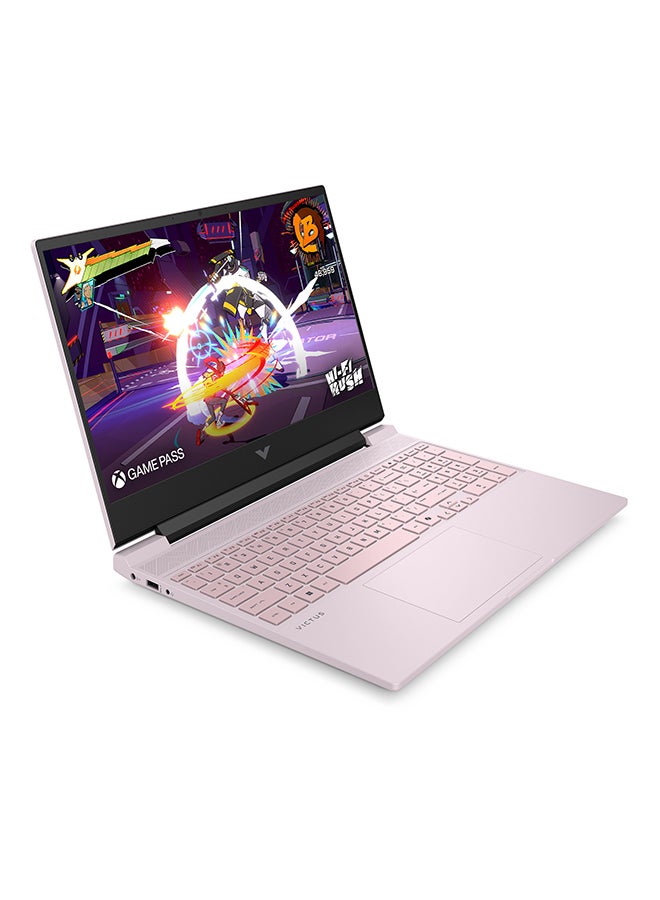 HP Victus 15-fa2010nx Gaming Laptop With 15.6 Inch Full HD (1920x1080) Display, Core i5-13420H Processor/16GB RAM DDR5/512GB SSD/Windows 11 Home/ English/Arabic Powder Pink - Image 3