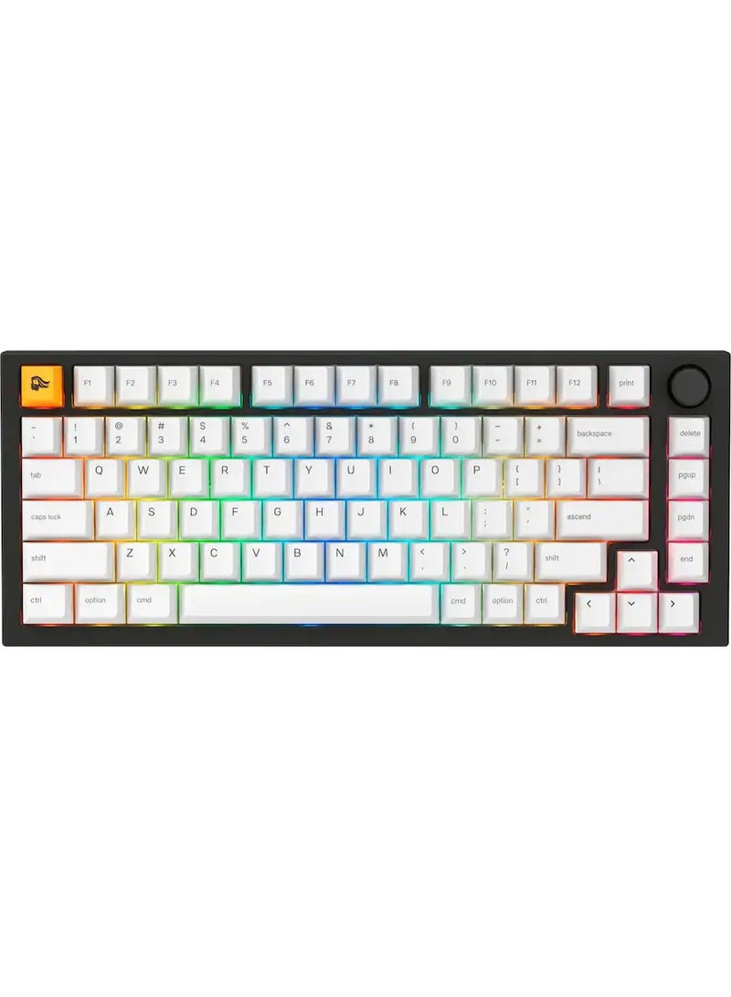 Glorious GMMK PRO Prebuilt 75% Wired Mechanical Keyboard - Black - Image 1