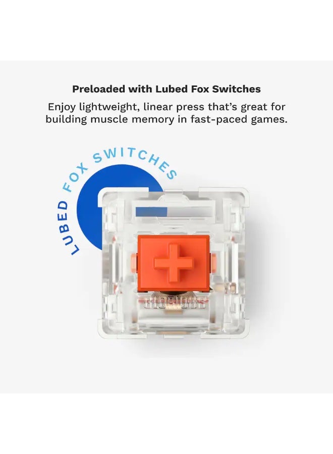 Glorious GMMK PRO Prebuilt 75% Wired Mechanical Keyboard - Black - Image 4