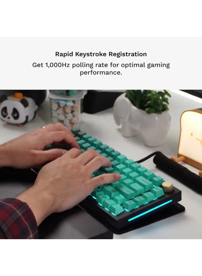 Glorious GMMK PRO Prebuilt 75% Wired Mechanical Keyboard - Black - Image 5