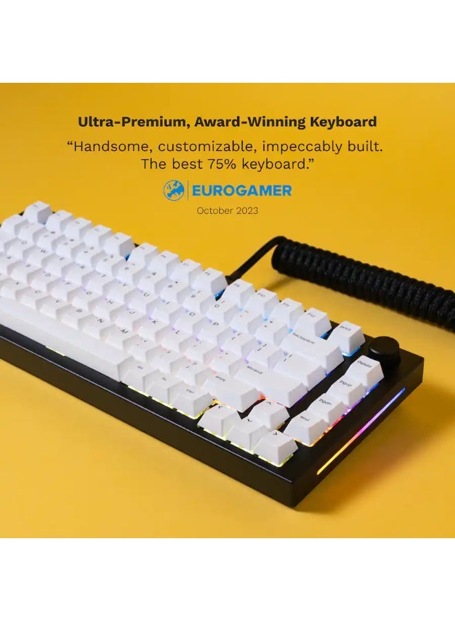 Glorious GMMK PRO Prebuilt 75% Wired Mechanical Keyboard - Black - Image 2