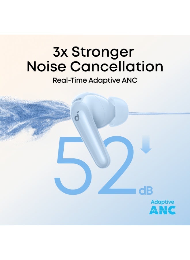 R60i NC True Wireless Earbuds with Adaptive ANC, Hi-Res LDAC, 50H Playtime, AI Clear Calls, IP55, Fast Charging, Blue Blue - view 3