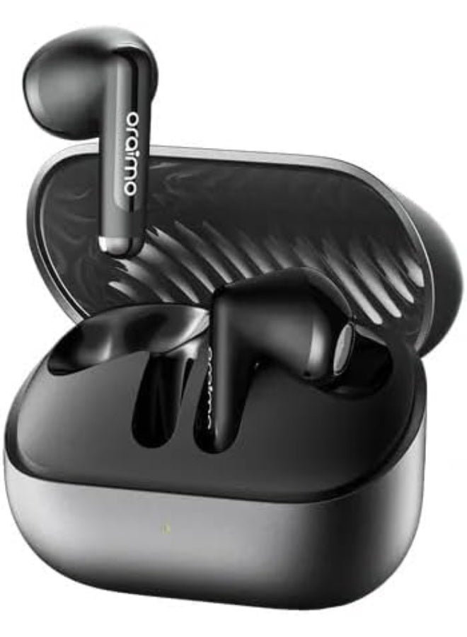 أورايمو SpaceBuds Air+ OTW-323SP True Wireless Bluetooth Earbuds – 30-Hour Playtime, Sound360 Spatial Audio, 4-Mic ENC, IPX4 Water Resistance Black - Image 1