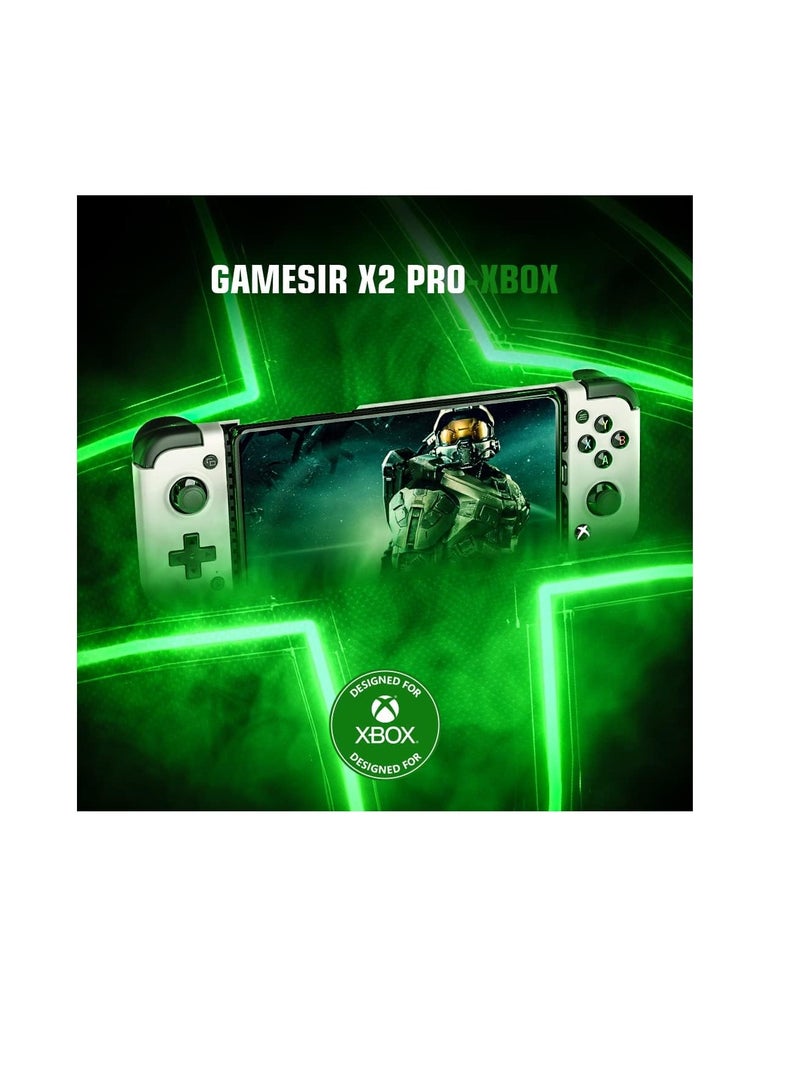 جيم سير X2 Type-C Pro-Xbox Mobile Game Controller for Android, 100 mm x 179 mm Size - Image 2