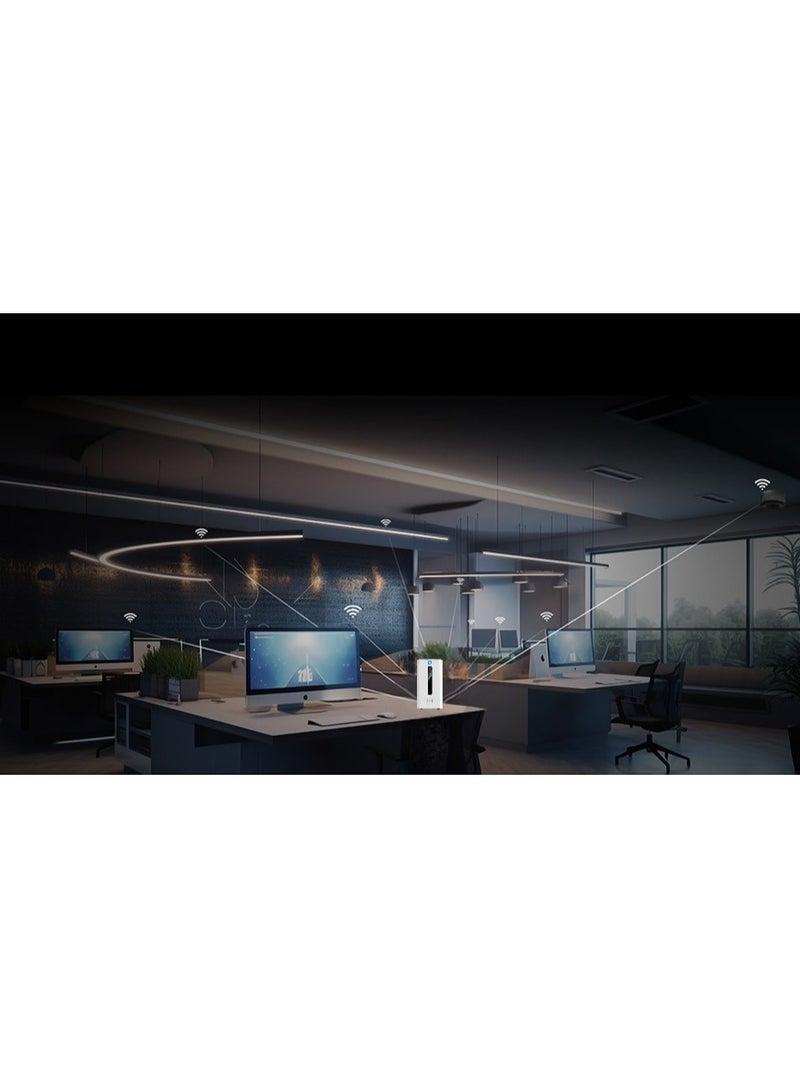 Mobily Air Fiber 5G Router With High Speed Wi‑Fi6 AX1800 | 5G up to 1800 Mbps , 5G High - speeds Connection up to 5Gbps Download Speed| Connect up to 32 devices | Supports Mobily Network Only | DWR-2000M/MOB white - Image 4