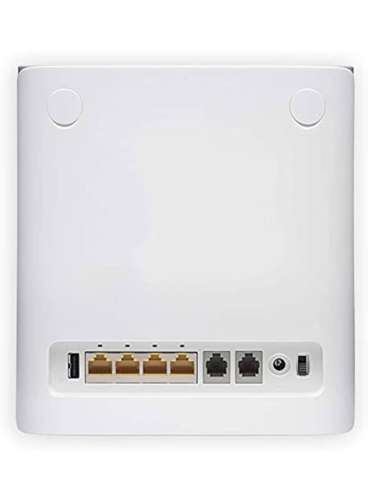 اس تي سي ZTE - 4G LTE CAT6 - تحميل يصل إلى 300 ميجابت في الثانية / رفع يصل إلى 50 ميجابت في الثانية - اتصال - حتى 64 مستخدم - 2× هوائيات خارجية - يدعم شبكة STC فقط - MF286C - Image 3