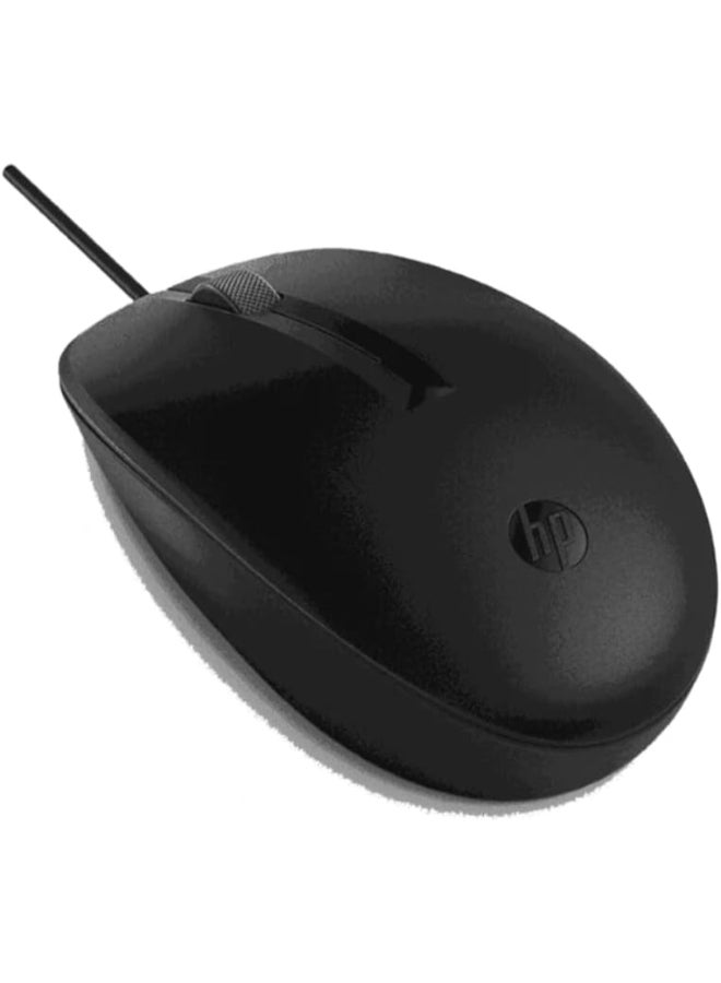 HP 125 Wired Mouse (265A9UT) Black - Image 1