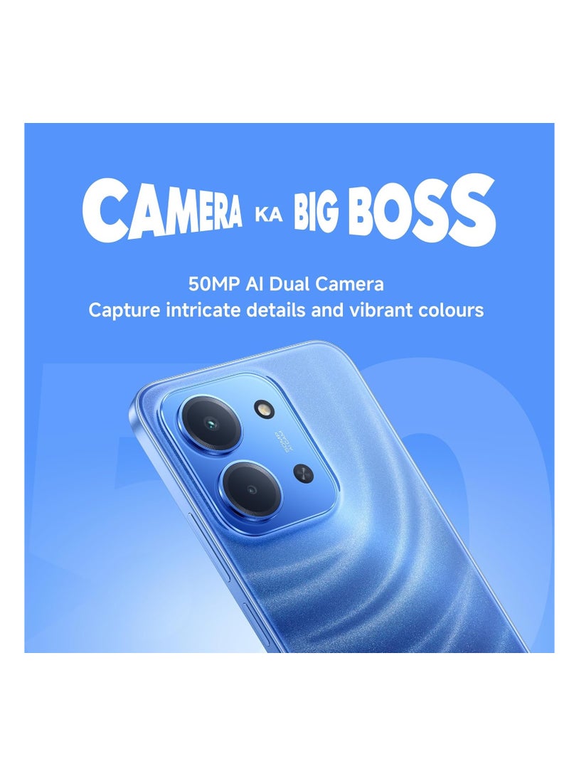 Xiaomi Redmi 15C 5G (Moonlight Blue, 8GB RAM, 128GB Storage) | MediaTek Dimensity 6300 5G Processor | 6000mAh Battery with 35W Fast Charging | 50MP AI Dual Camera | 120Hz Display | With Adapter - Image 4