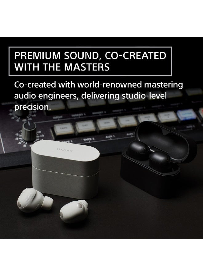 سوني Sony WF-1000XM6 The Best Truly Wireless Noise Cancelling Earbuds (2026 Model), Bluetooth in-Ear Headphones, with Studio-Quality Sound, Up to 24 Hours of Battery Life, Platinum Silver silver - Image 4