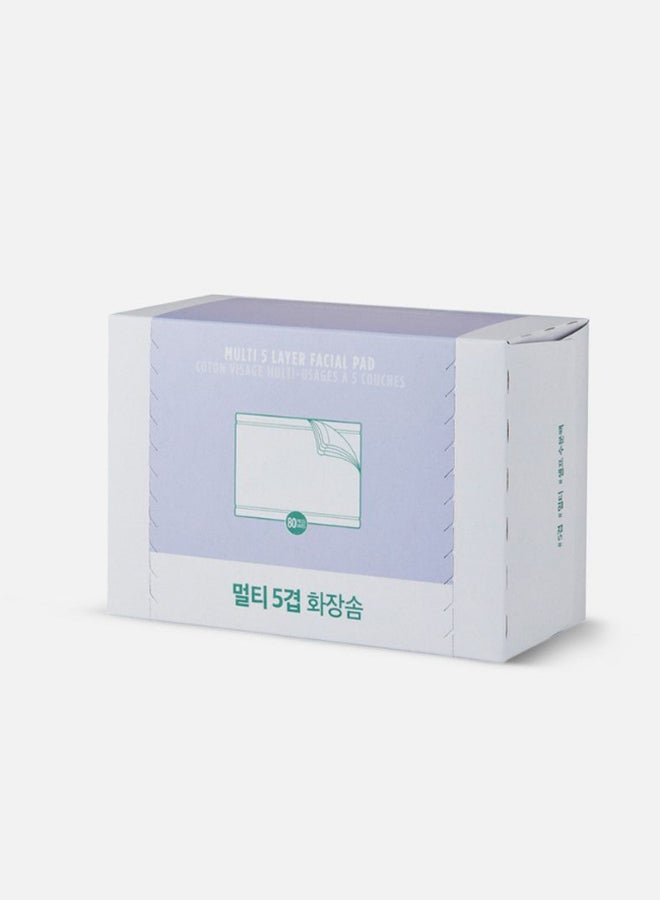 Multi 5 Layer Facial Pad Clear