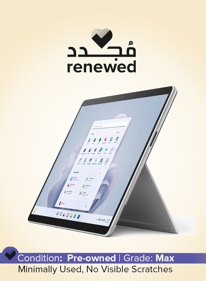 Microsoft Renewed - Surface Pro 9 Laptop With 13-Inch Display, Core i5-1255U Processor/8GB RAM/256GB SSD/Intel Iris XE Graphics/Windows 11 Pro English silver - Image 1