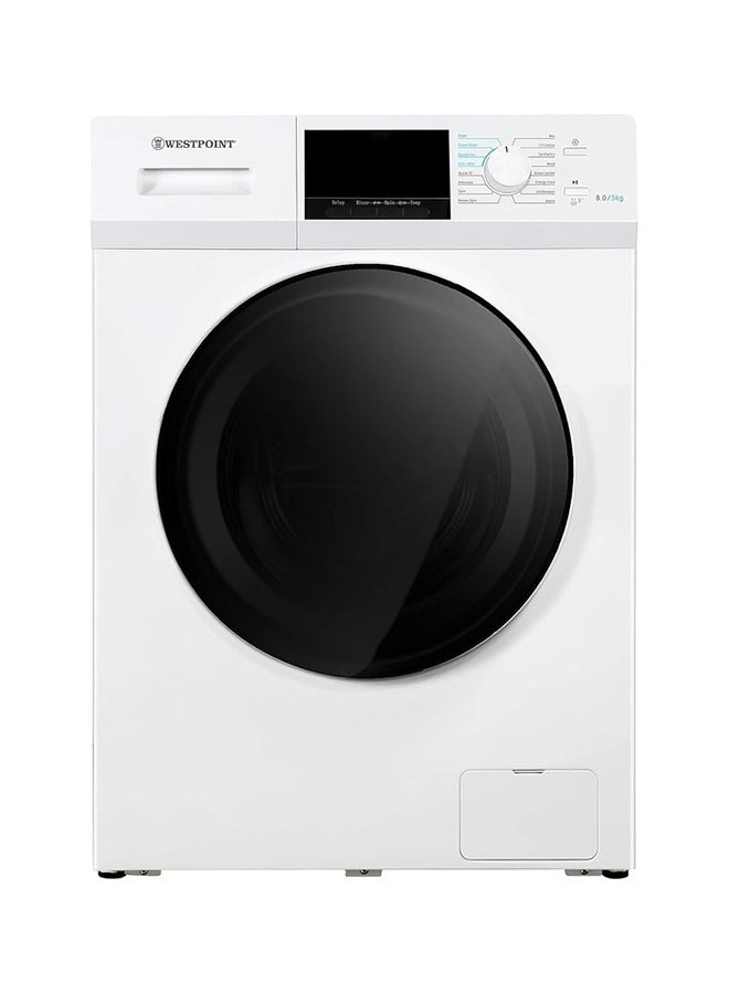 Westpoint Front Load Washer WMT-914A25DS 8 kg DMT-81424E white - Image 1