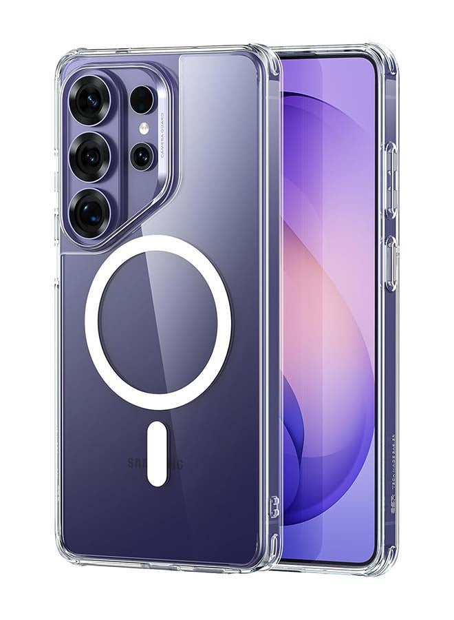 ESR S26 Ultra - HaloLock Classic Hybrid Magnetic Case – MagSafe Compatible Shockproof Drop Protection Cover - Clear - Image 1