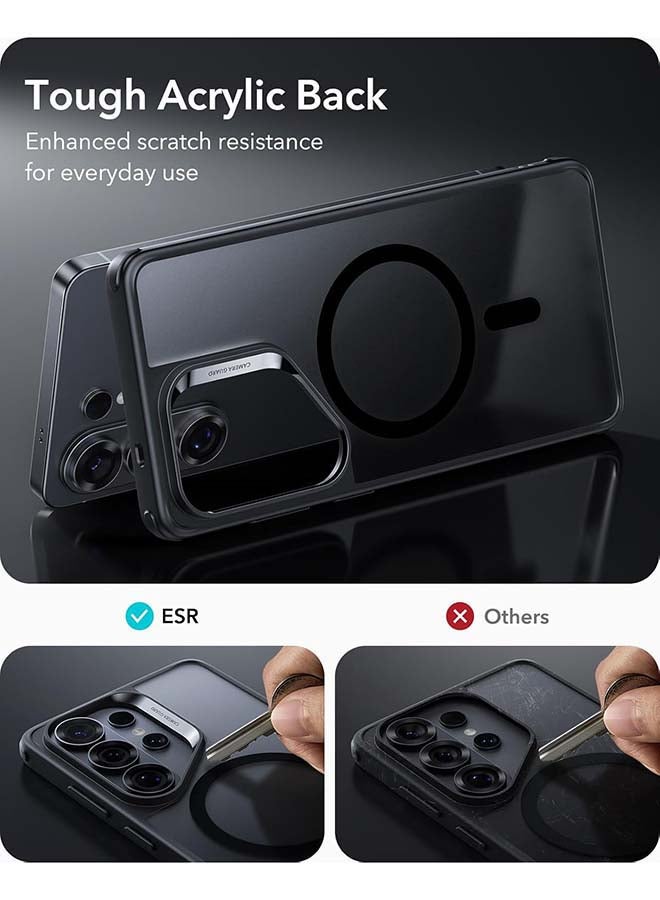 ESR S26 Ultra - HaloLock Classic Hybrid Magnetic Case – MagSafe Compatible Shockproof Drop Protection Cover - Frosted Black - Image 5