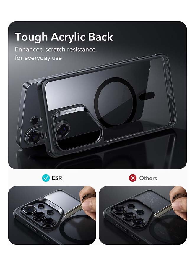 ESR S26 Ultra - HaloLock Classic Hybrid Magnetic Case – MagSafe Compatible Shockproof Drop Protection Cover - Clear Black - Image 5