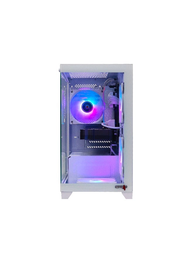 ٍسبير بي سي جهاز ألعاب احترافي بمعالج Intel Core i5-14400F / ذاكرة وصول عشوائي 16 جيجابايت DDR5 / قرص صلب SSD بسعة 1 تيرابايت / بطاقة رسومات Nvidia GeForce RTX 3050 بسعة 8 جيجابايت / نظام التشغيل Windows 11 Pro / لون أبيض - Image 3