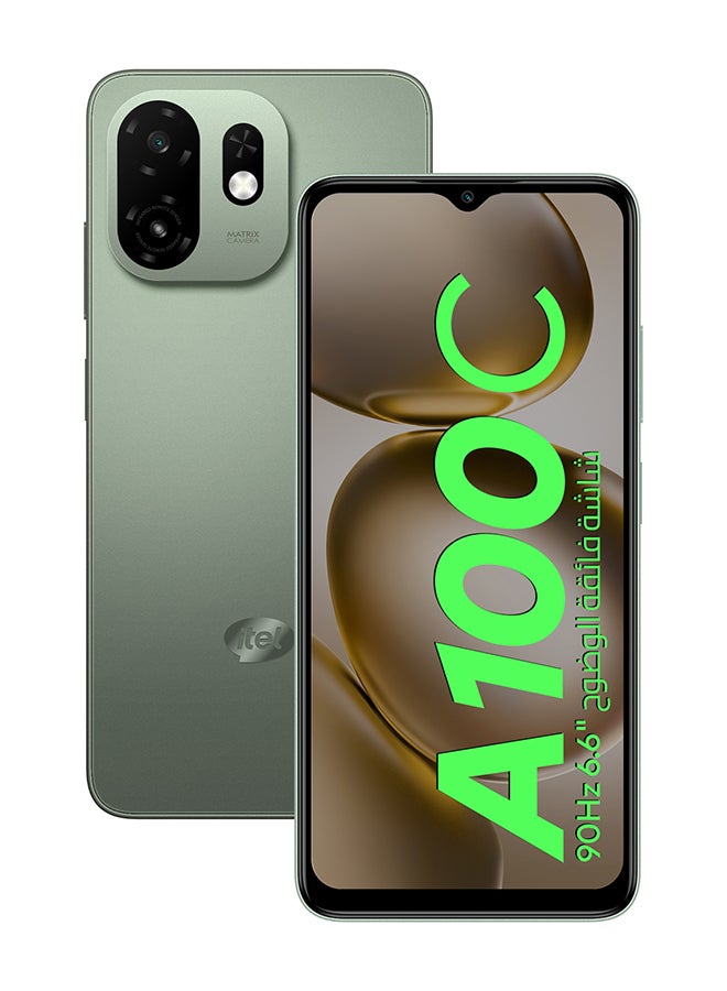 ITEL A100c Silk Green 3+5GB RAM 64GB 4G - Middle East Version - Image 2